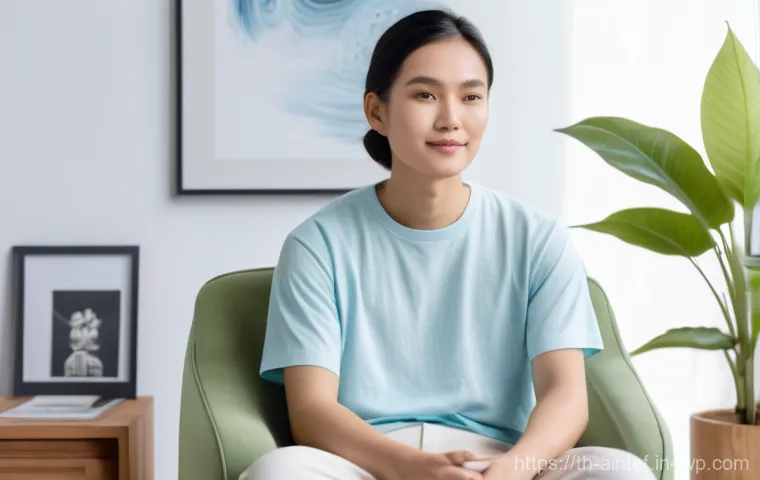 AI 테라피의 윤리적 교육 필요성 - Prompt 1: A Serene AI Companion for Mental Well-being**