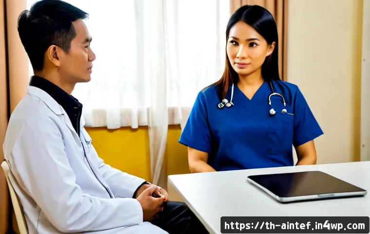 Home 29 AI와 심리 상담의 상호작용 연구 - Photorealistic Thai mental health consultation in a calm Bangkok clinic, compassionate Thai psycholo...